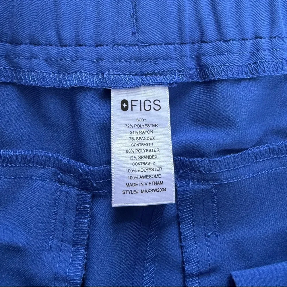 Figs Men's Tansen Jogger in Denim Blue Size Medium Scrubs Medical Nursing